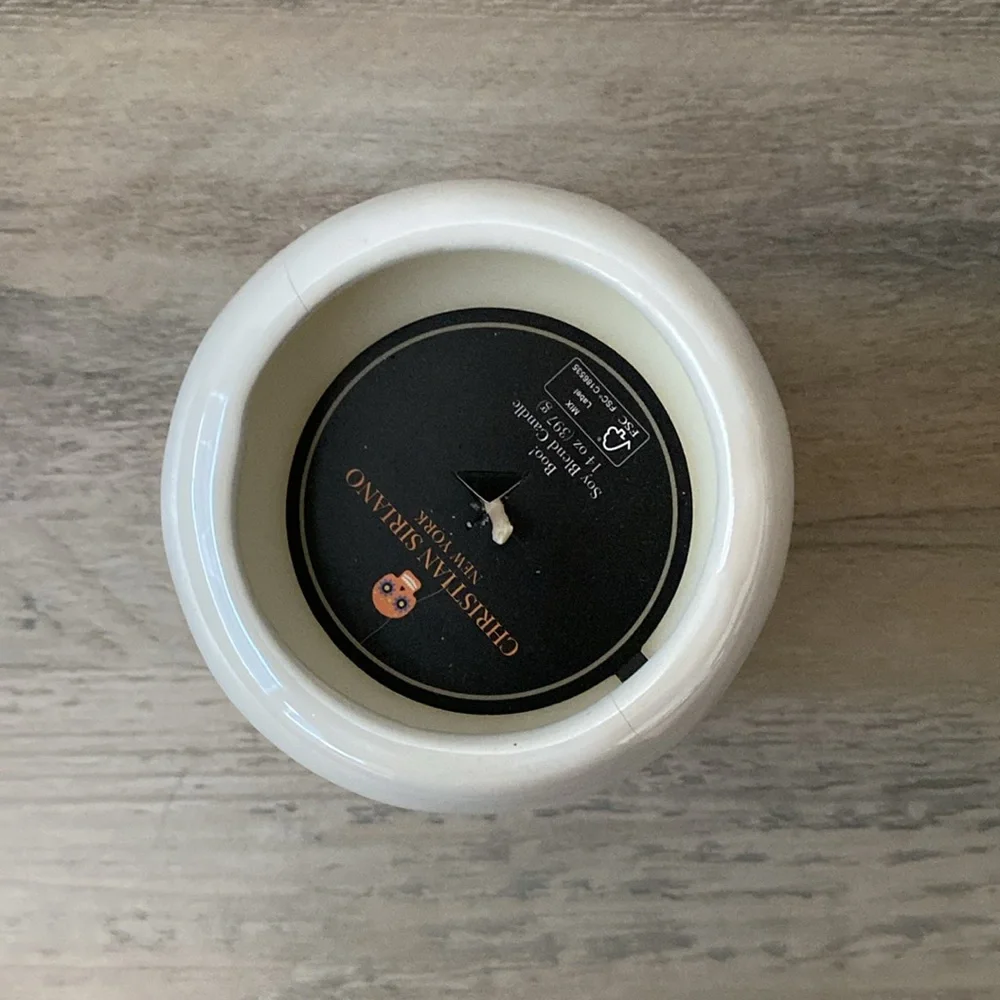 Christian Siriano Boo Ghost Candle